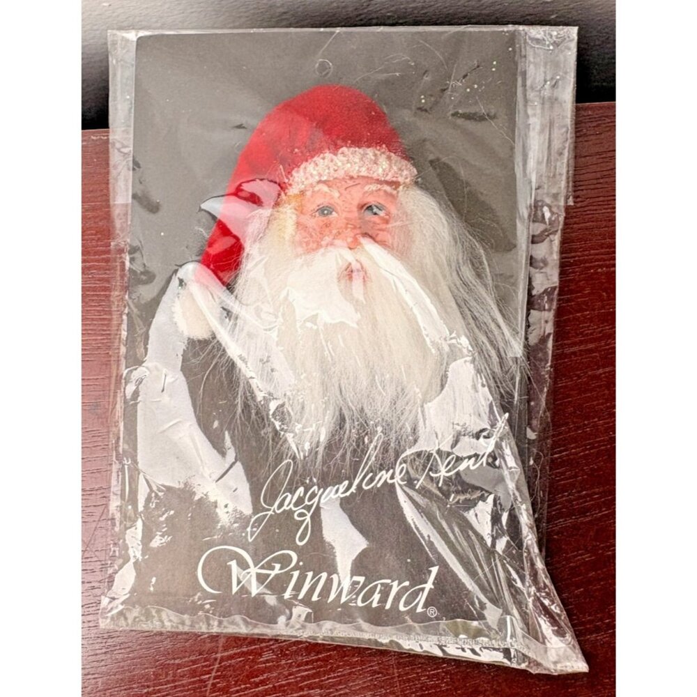 Jacqueline Kent WINWARD Santa Face Brooch Pin